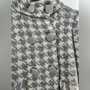 Chic Women's vintage sweater in Gray light weight